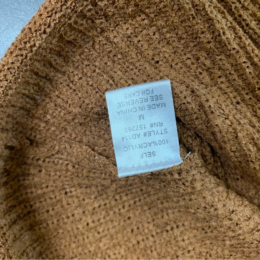 Melrose With Love Knit Maxi Dress Sleeveless Brown NWOT - Picture 9 of 9